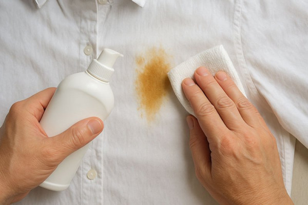 Как вывести жирное пятно с одежды