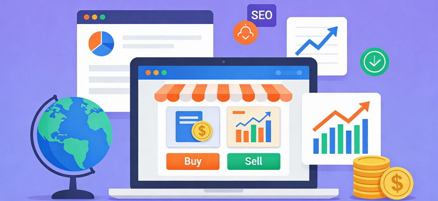 Где и как купить или продать сайт онлайн.