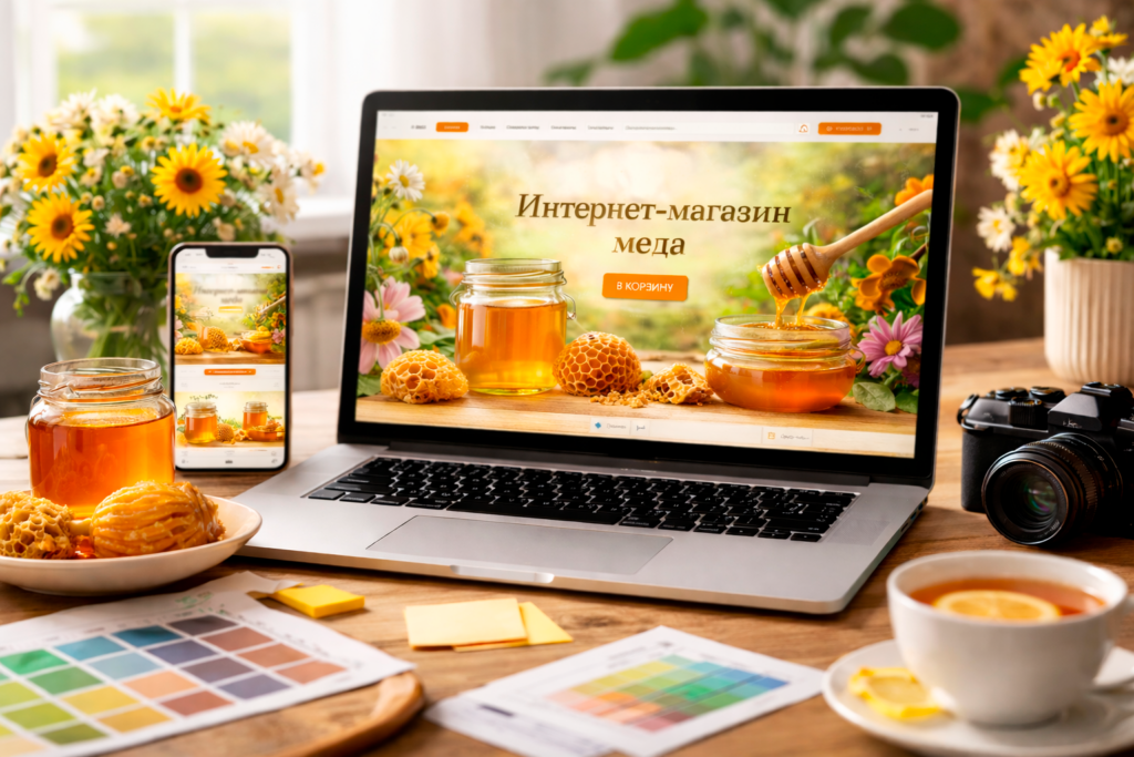 Интернет магазин по продаже меда.